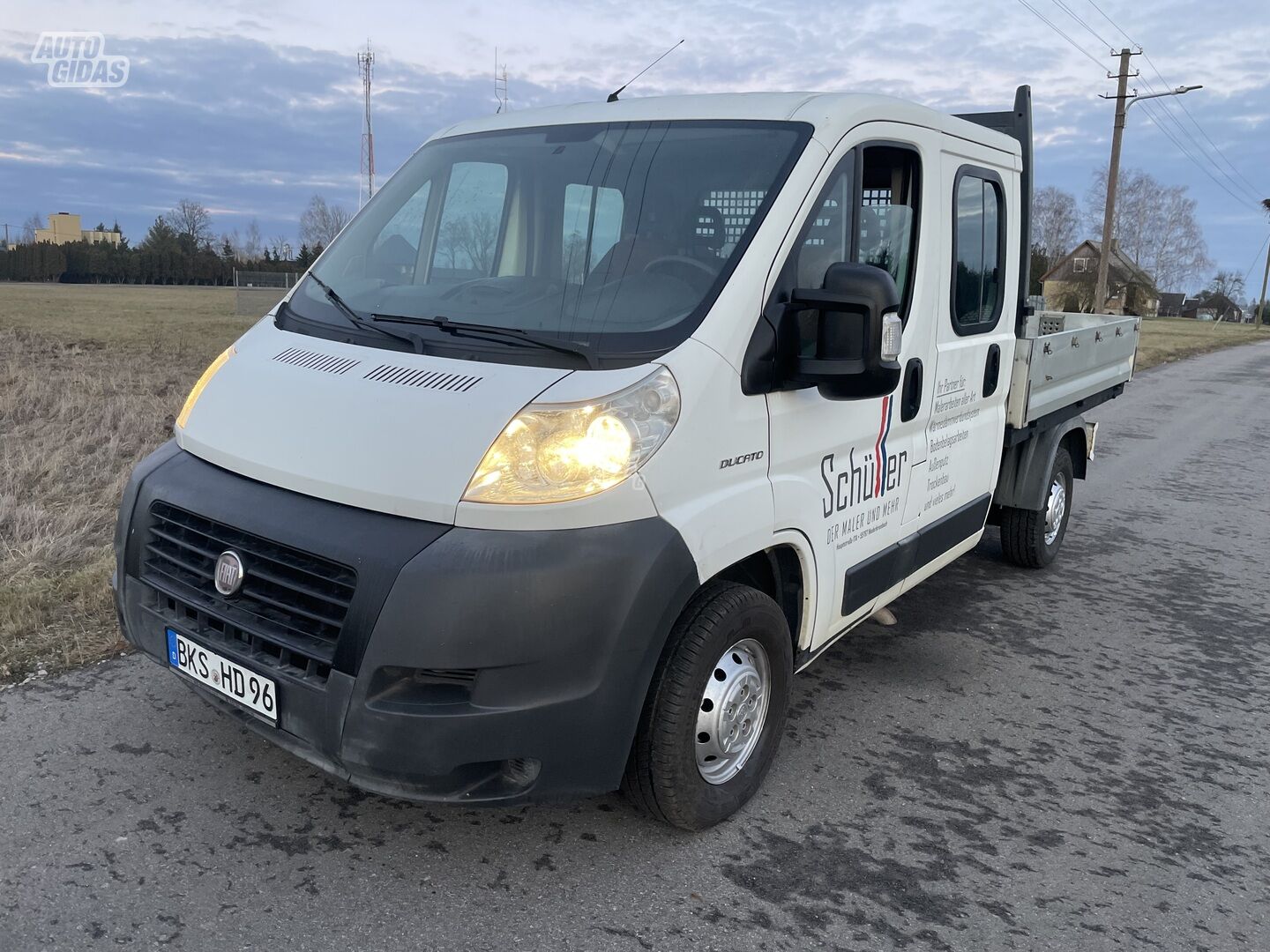 Fiat Ducato 2008 m Krovininis mikroautobusas