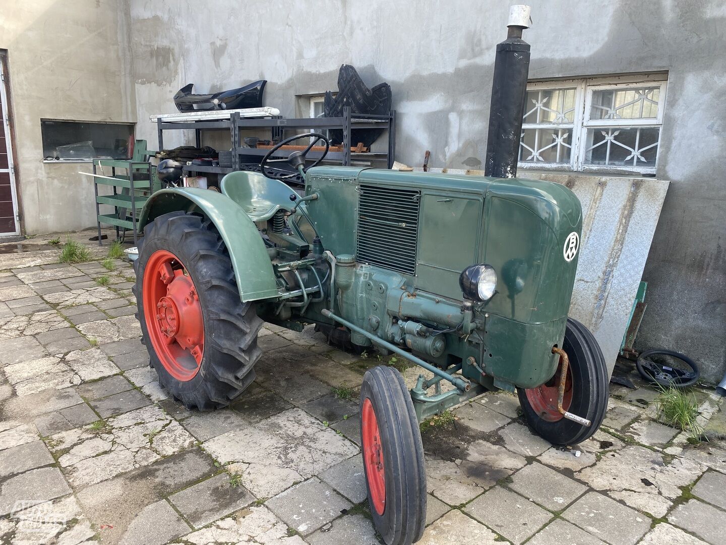 BM Tracktors BM10 1948 y Tractor