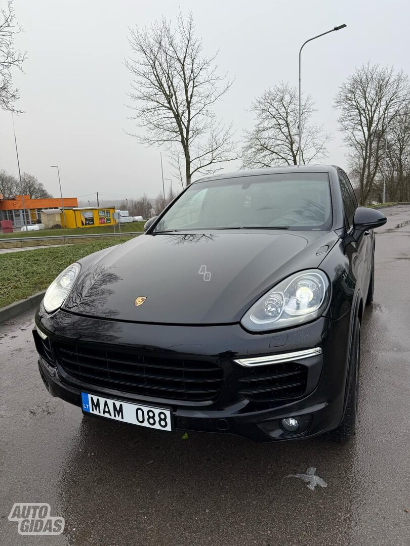 Porsche Cayenne 2017 m Visureigis / Krosoveris