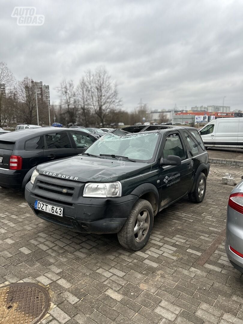 Land Rover Freelander 2002 m Visureigis / Krosoveris