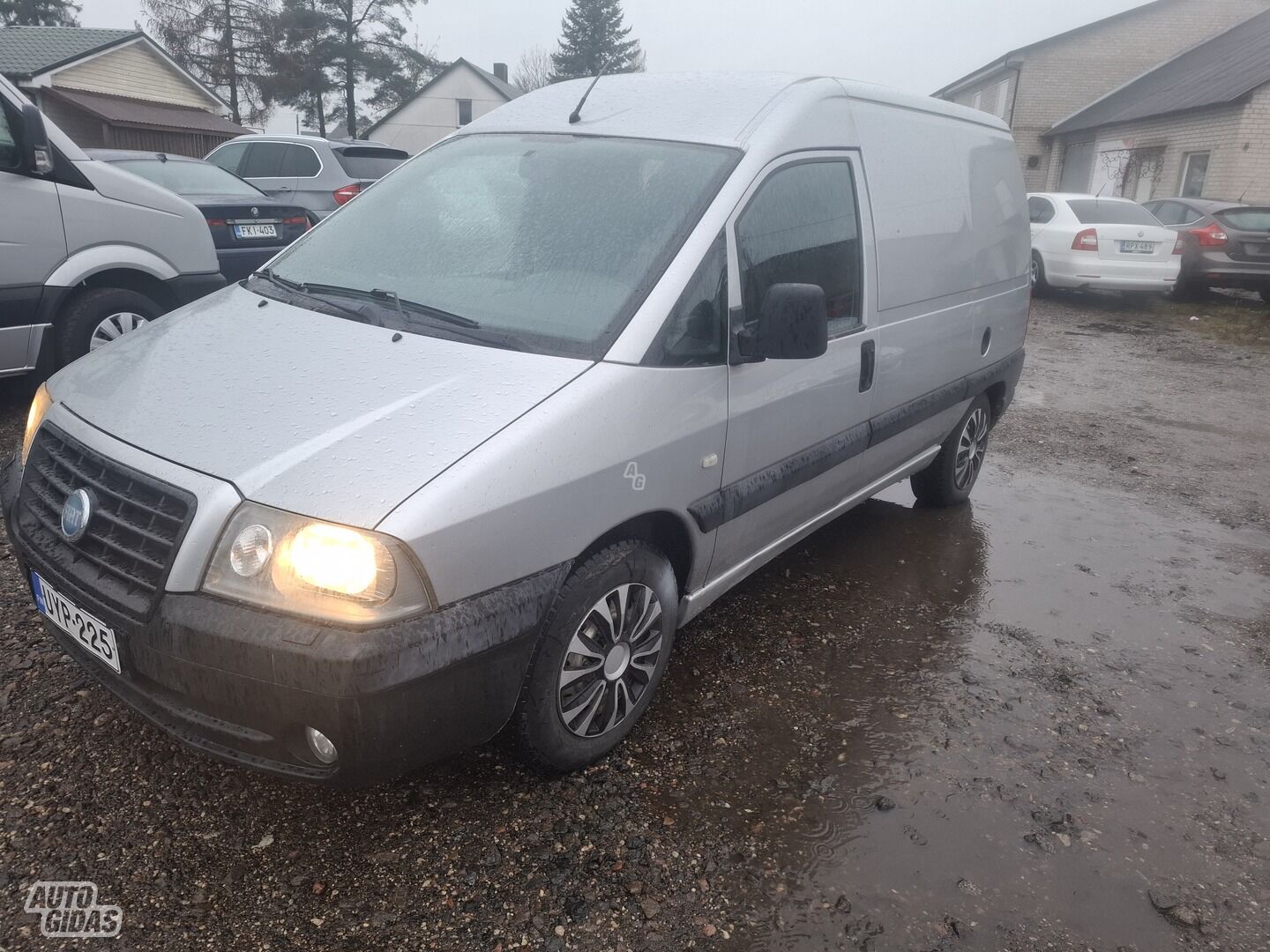 Fiat Scudo 2004 m Komercinis auto(su būda)