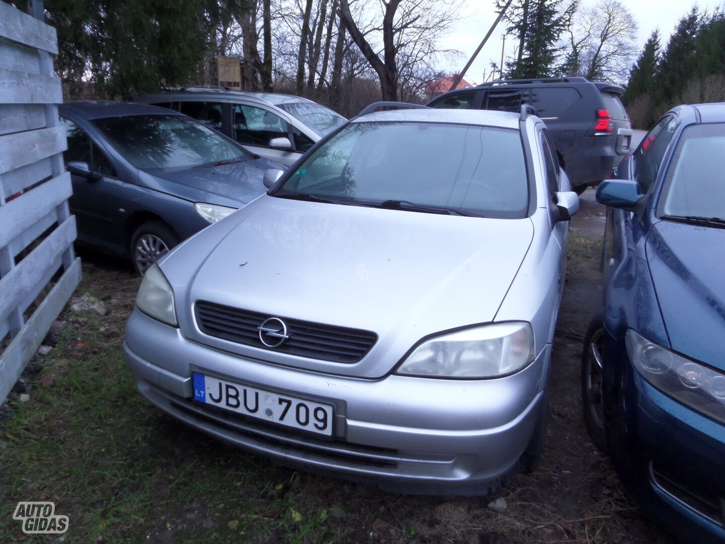 Opel Astra 2001 m dalys