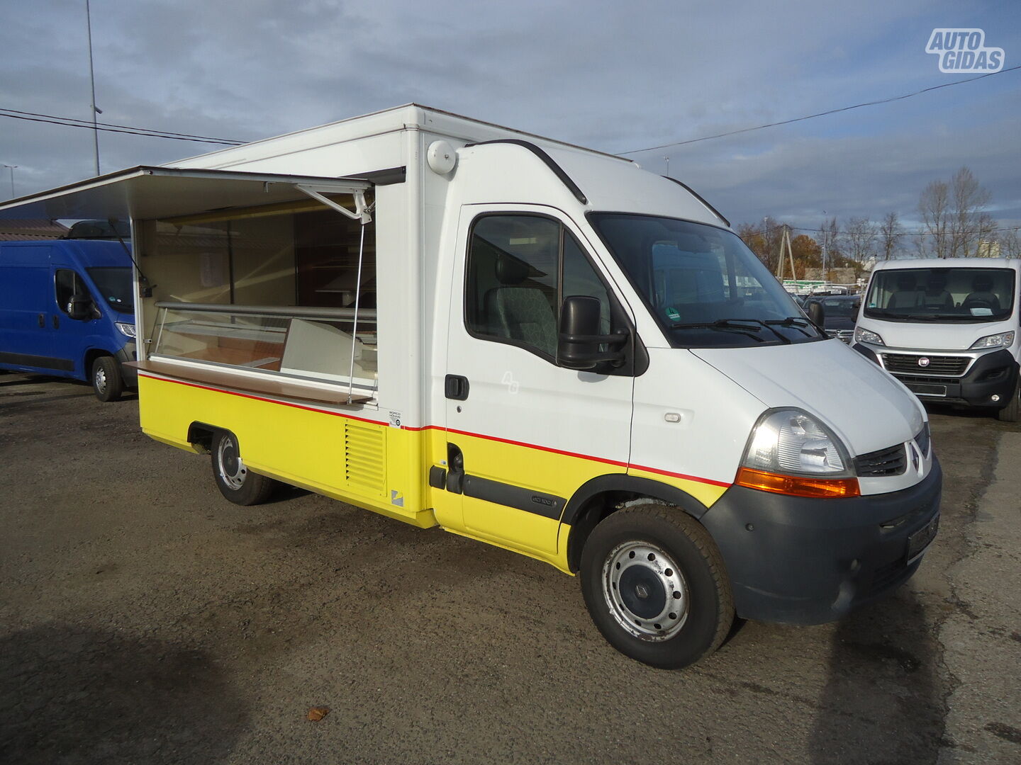 Renault Master 2009 m Komercinis auto(su būda)