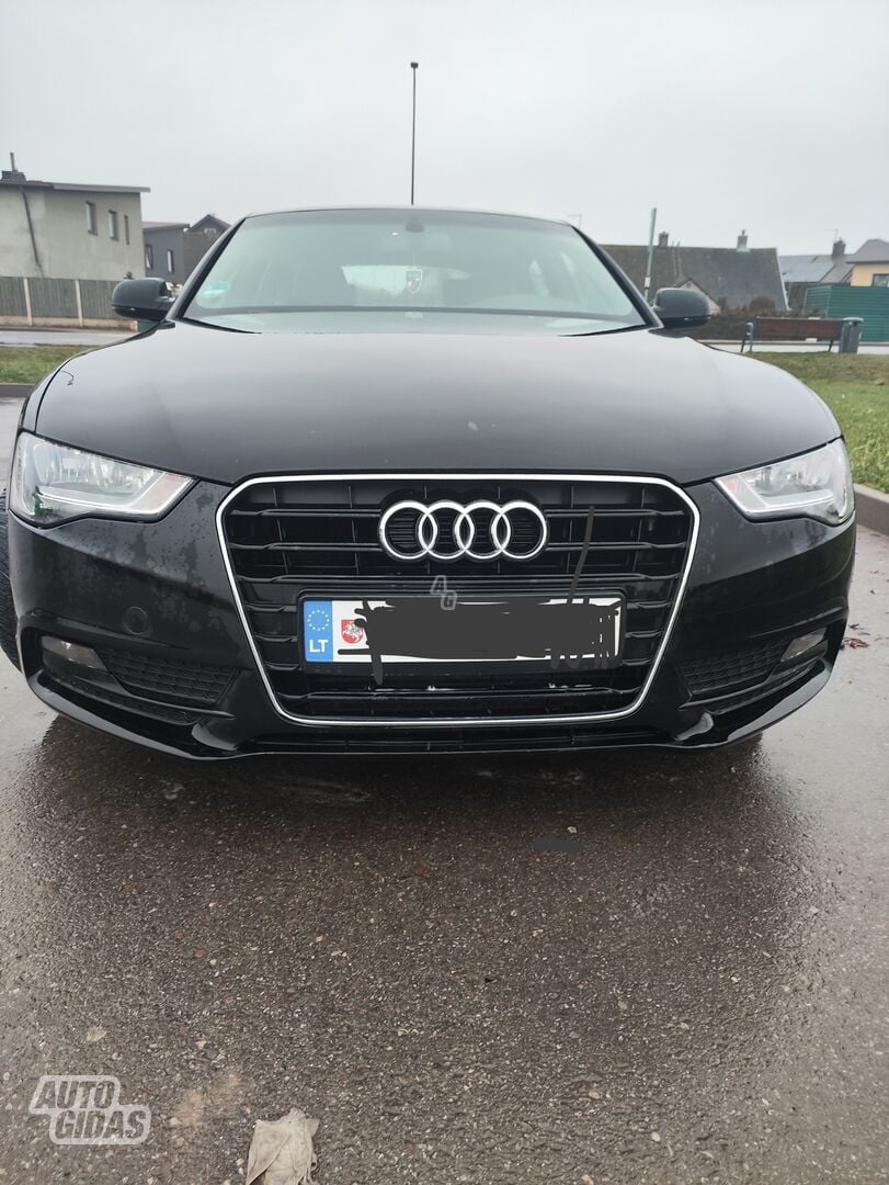 Audi A5 Sportback 2012 y Hatchback