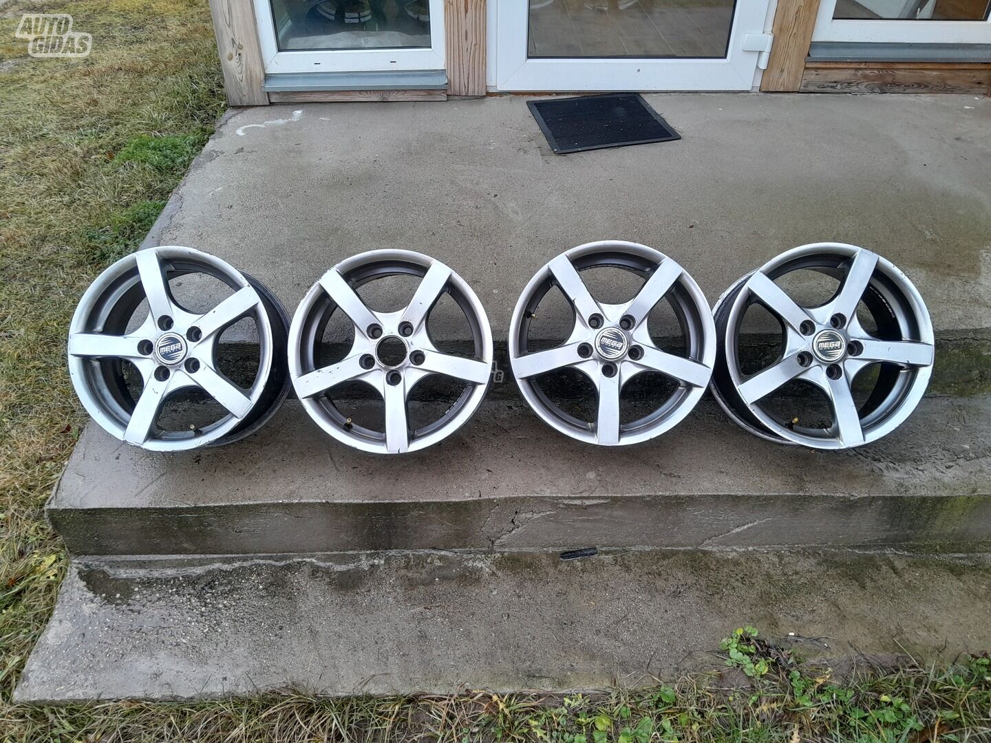 Light alloy R15 rims