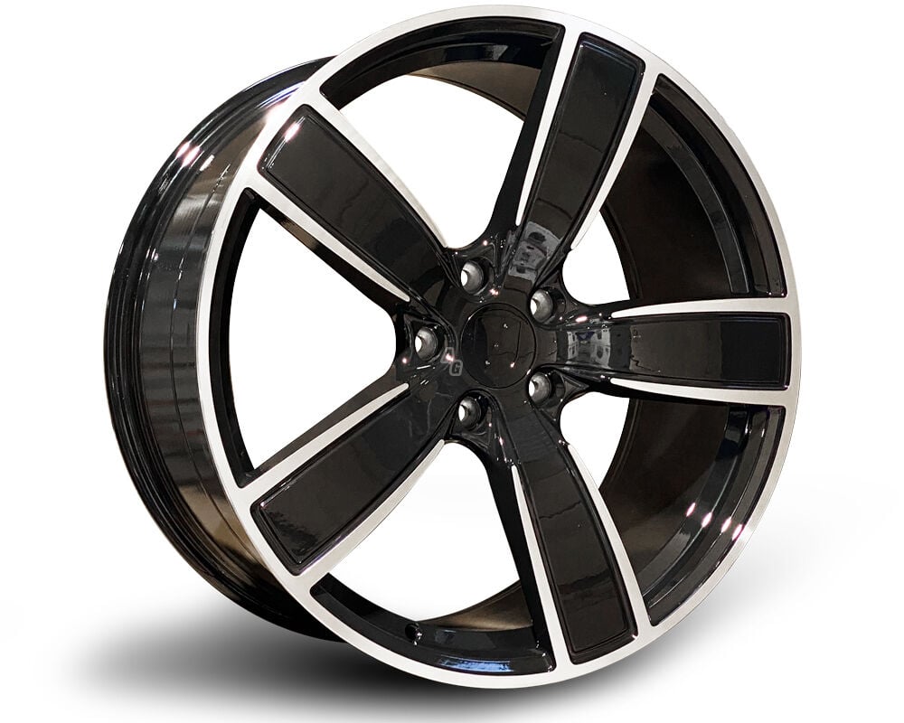 Kitas 254 PORSCHE Black Machined Fac light alloy R22 rims