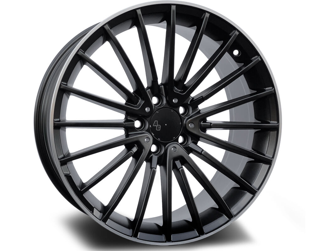 Kitas 457 MERC SATIN BLACK MACHINE L light alloy R19 rims