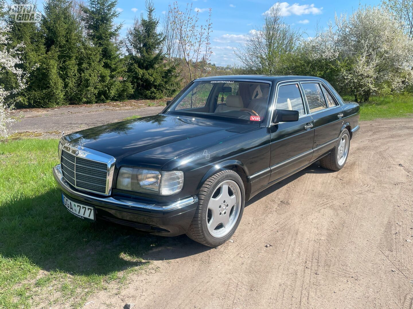 Mercedes-Benz S 500 1989 г Седан