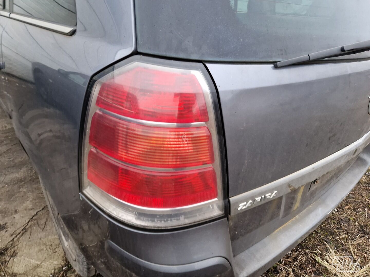 Galinis žibintas kėbule, Opel Zafira 2006 г