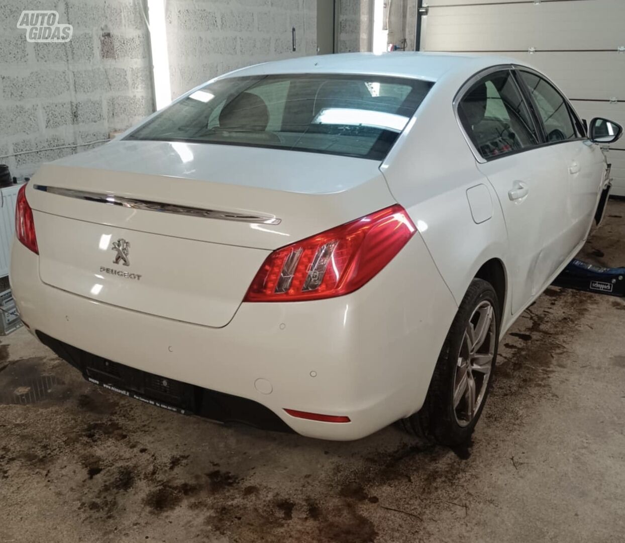 Peugeot 508 I 2012 m dalys