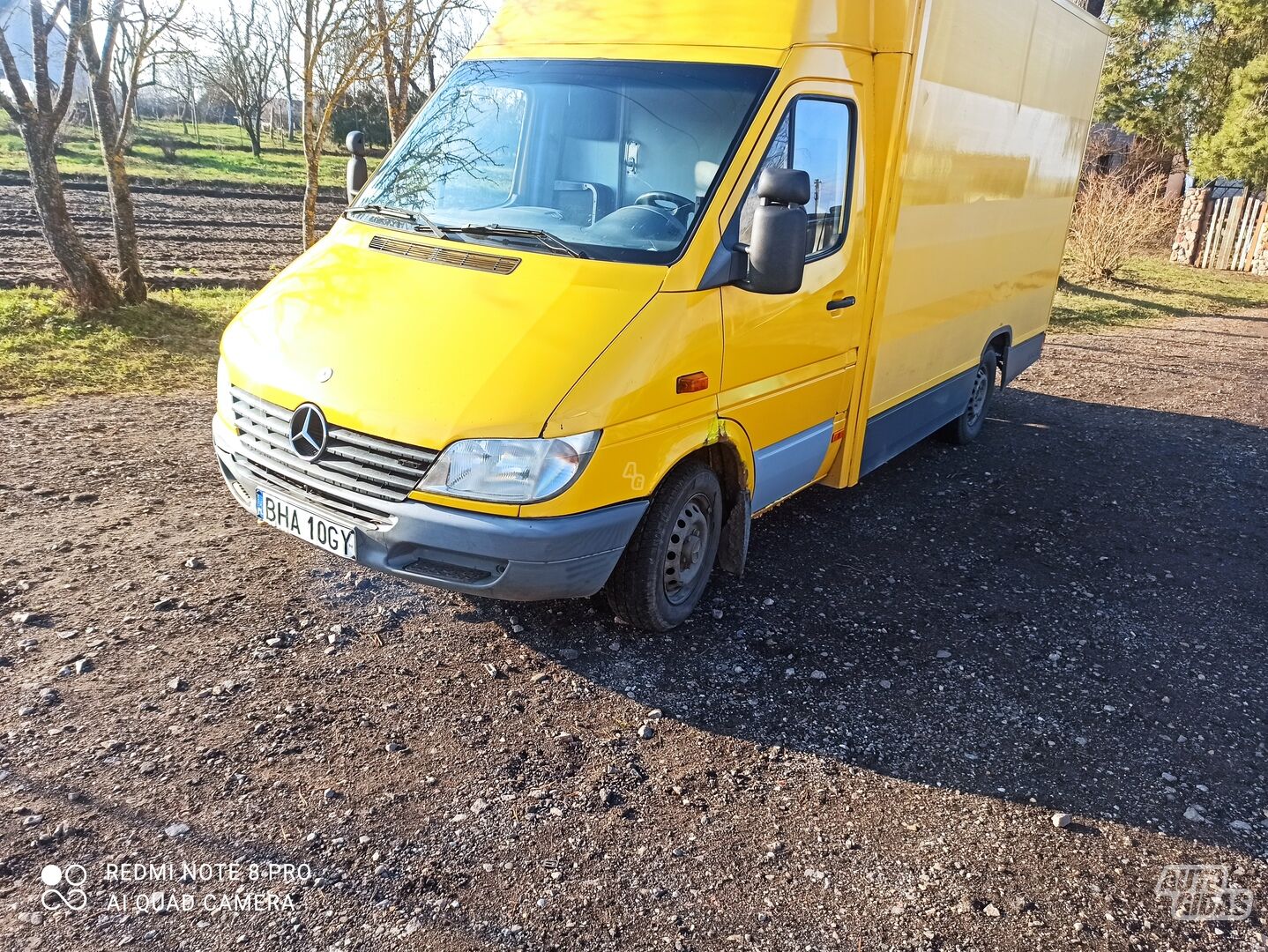 Mercedes-Benz Sprinter 2001 г Грузовой микроавтобус