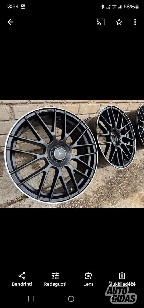 Light alloy R20 rims