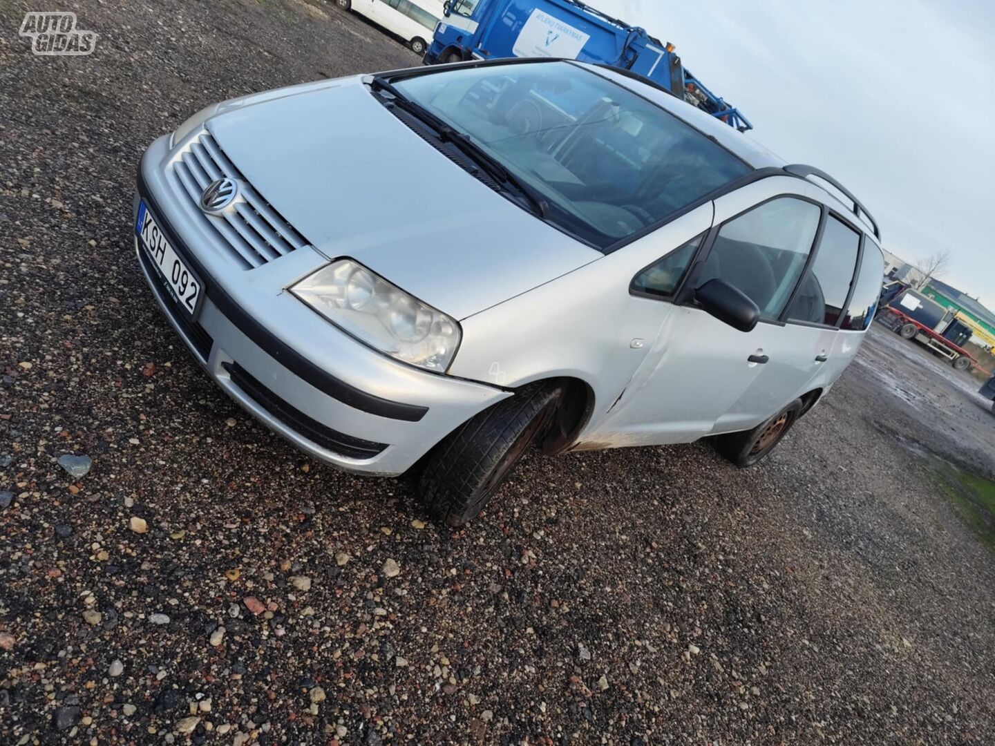 Volkswagen Sharan 2002 m Vienatūris