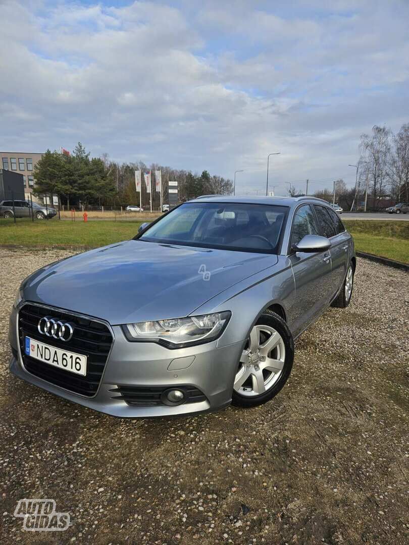 Audi A6 2012 y Wagon