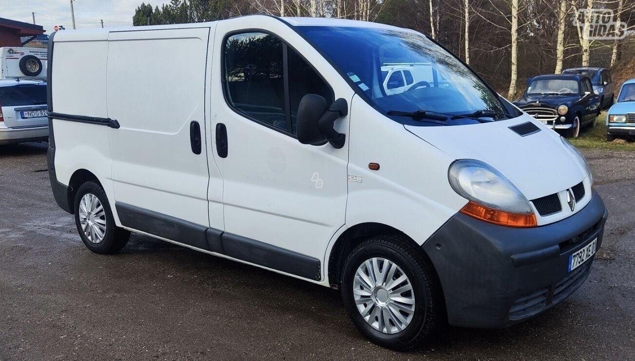 Renault Trafic 2003 m Krovininis mikroautobusas