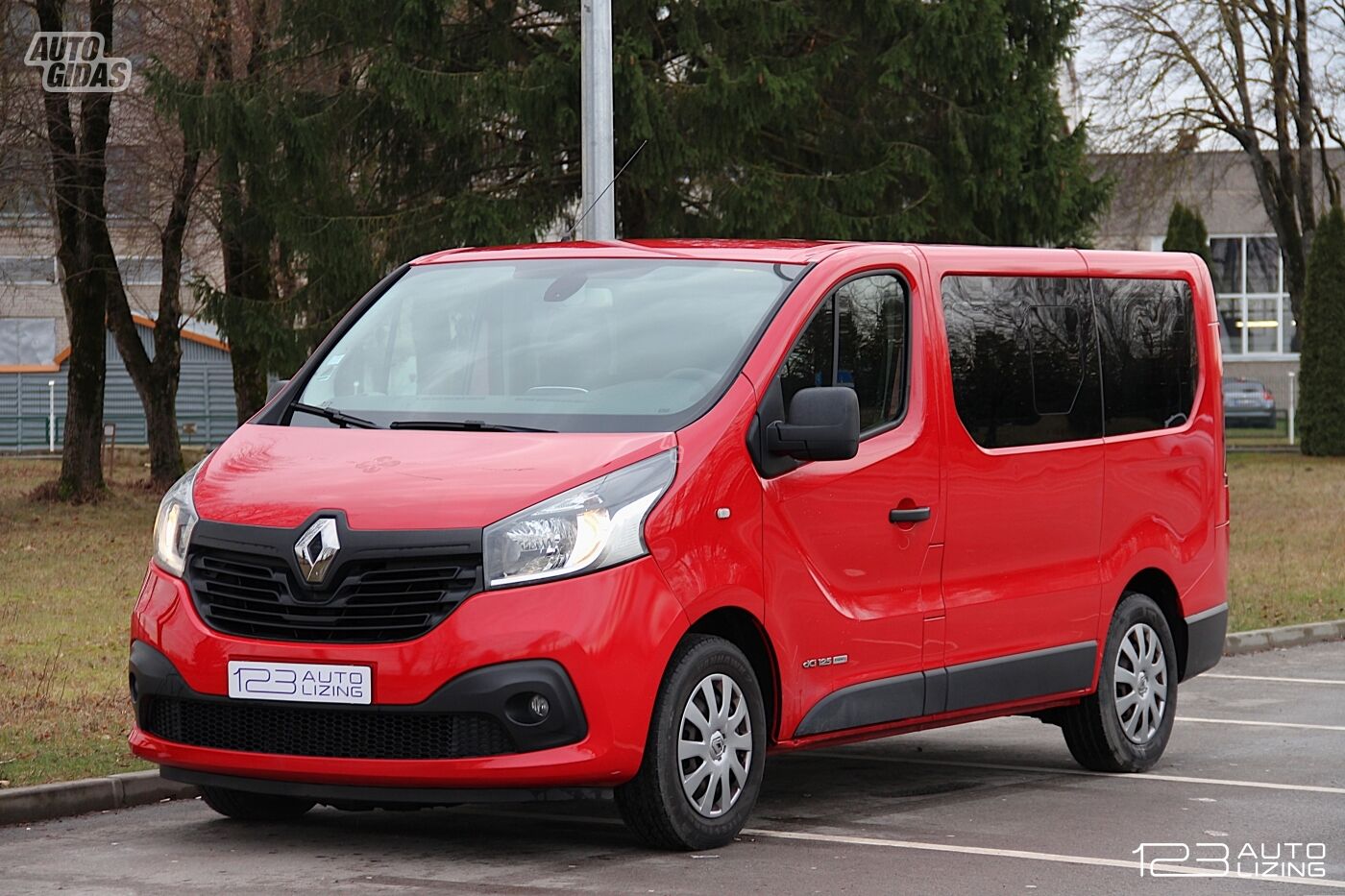 Renault Trafic 2016 m Keleiviniai mikroautobusa