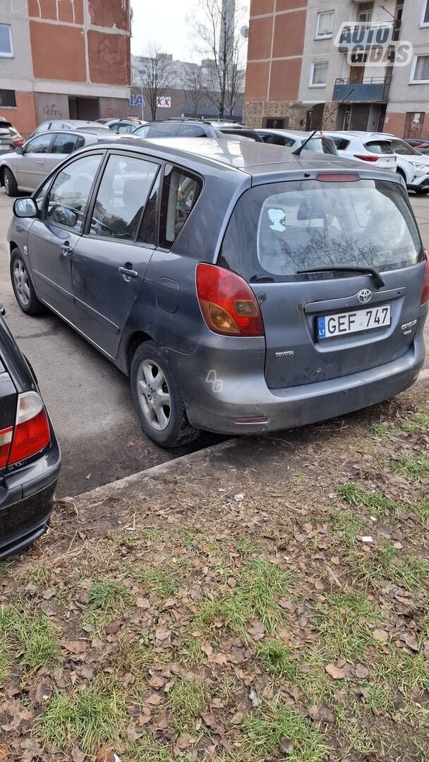 Toyota Corolla Verso 2002 m Hečbekas