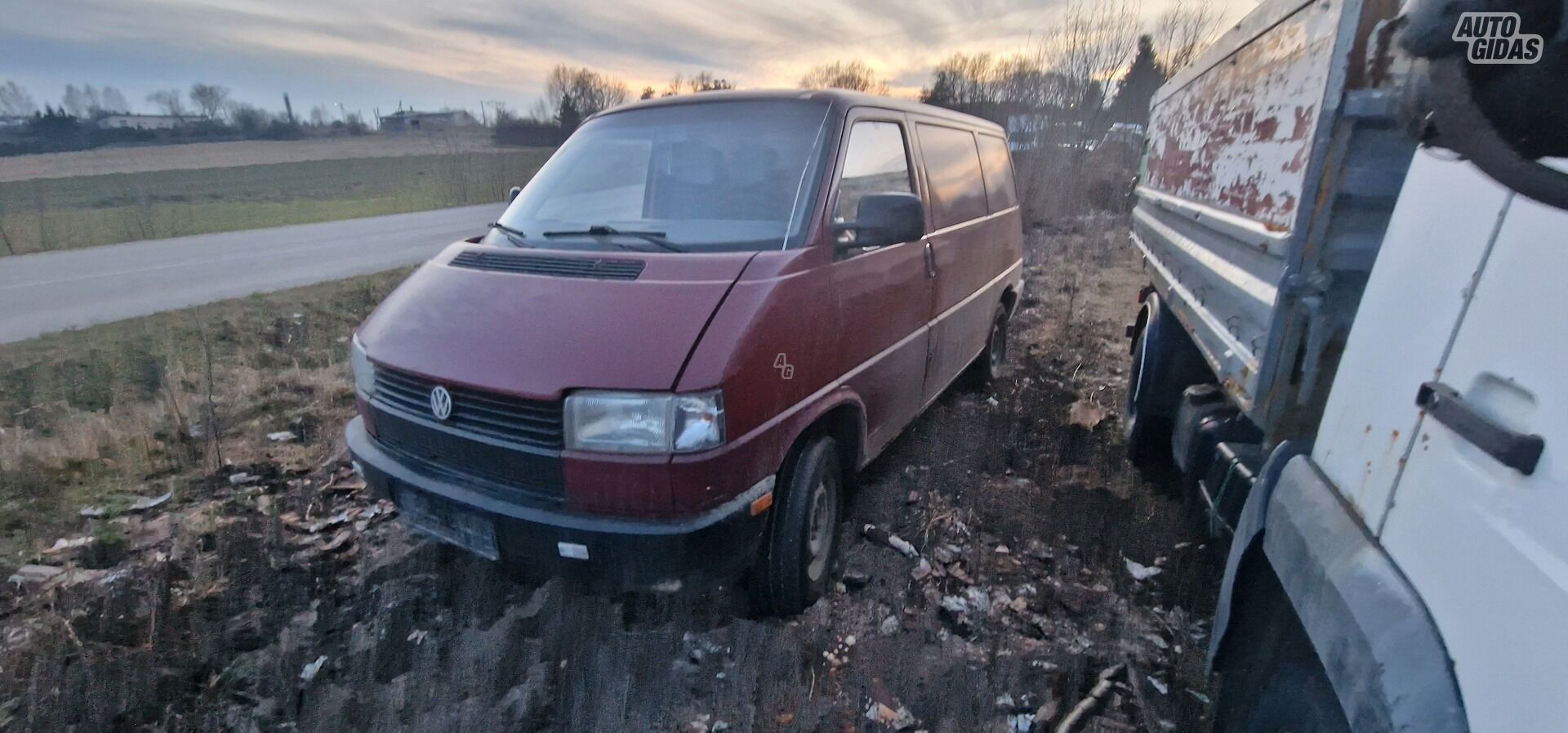 Volkswagen Transporter 1992 г Грузовой микроавтобус