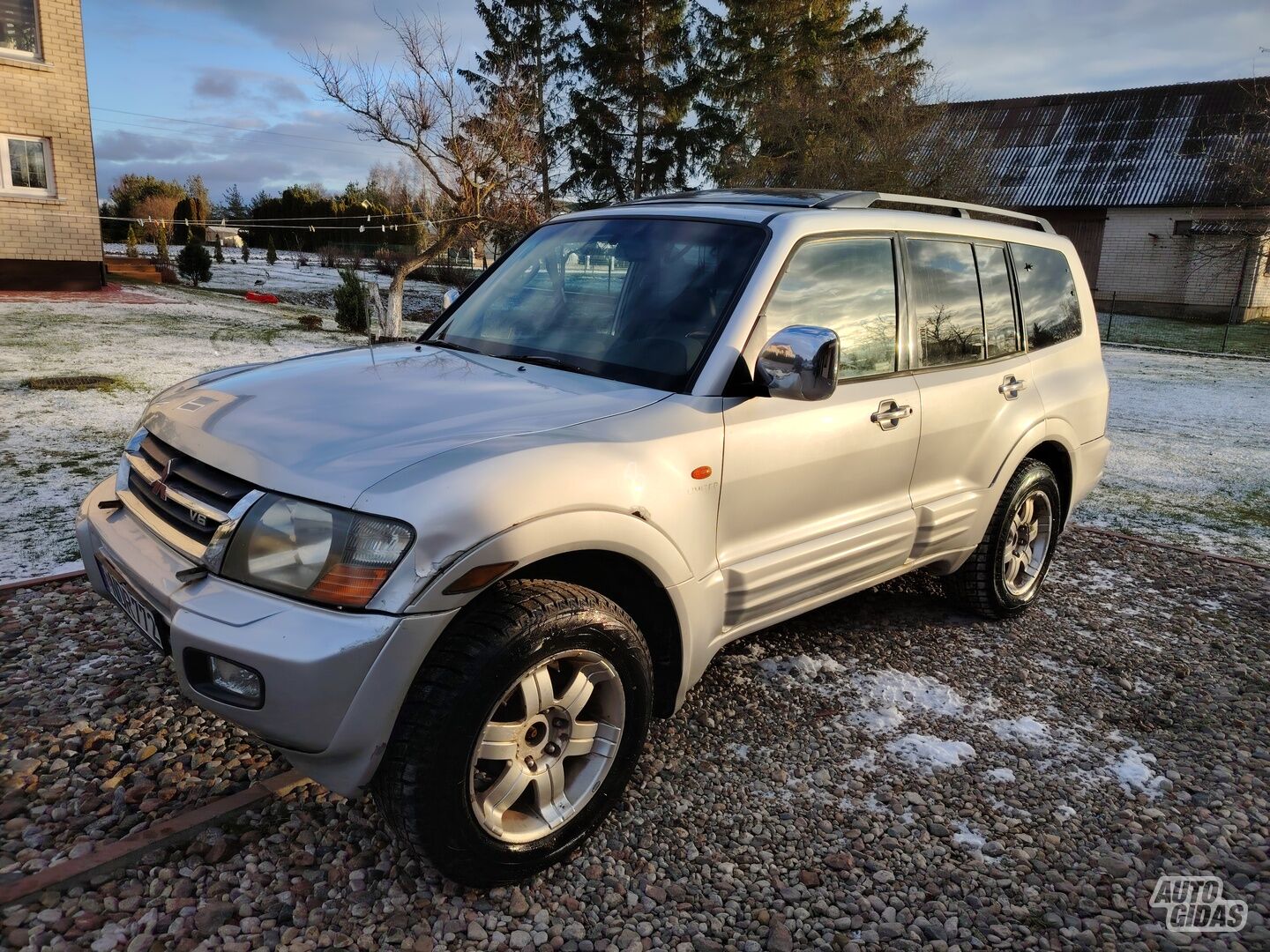 Mitsubishi Pajero ALL-MODE 4x4 2001 г