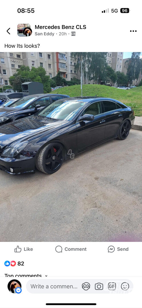 Mercedes-Benz CLS 550 2007 y Coupe