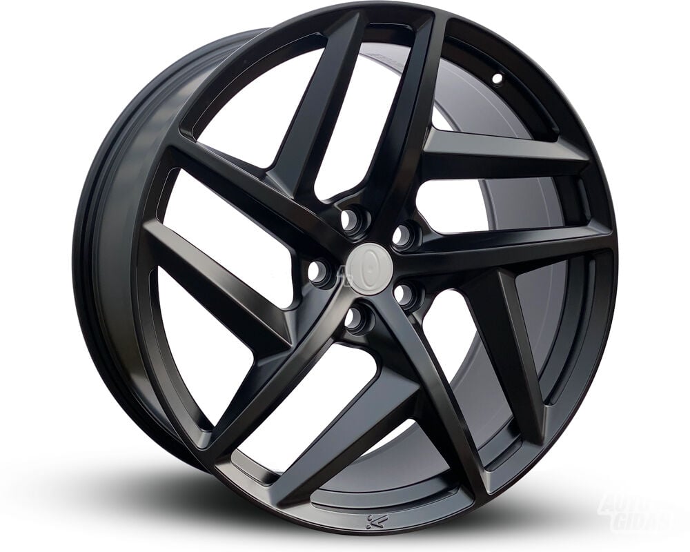 Kitas 845 SATIN BLACK light alloy R22 rims