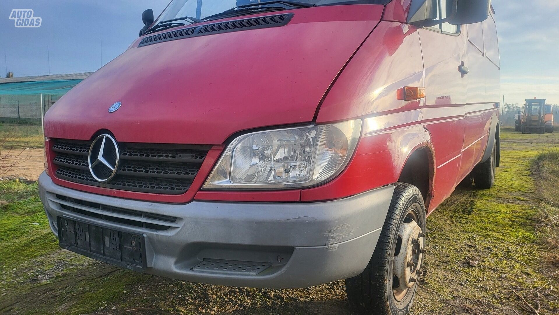 Mercedes-Benz Sprinter 2005 m Krovininis mikroautobusas