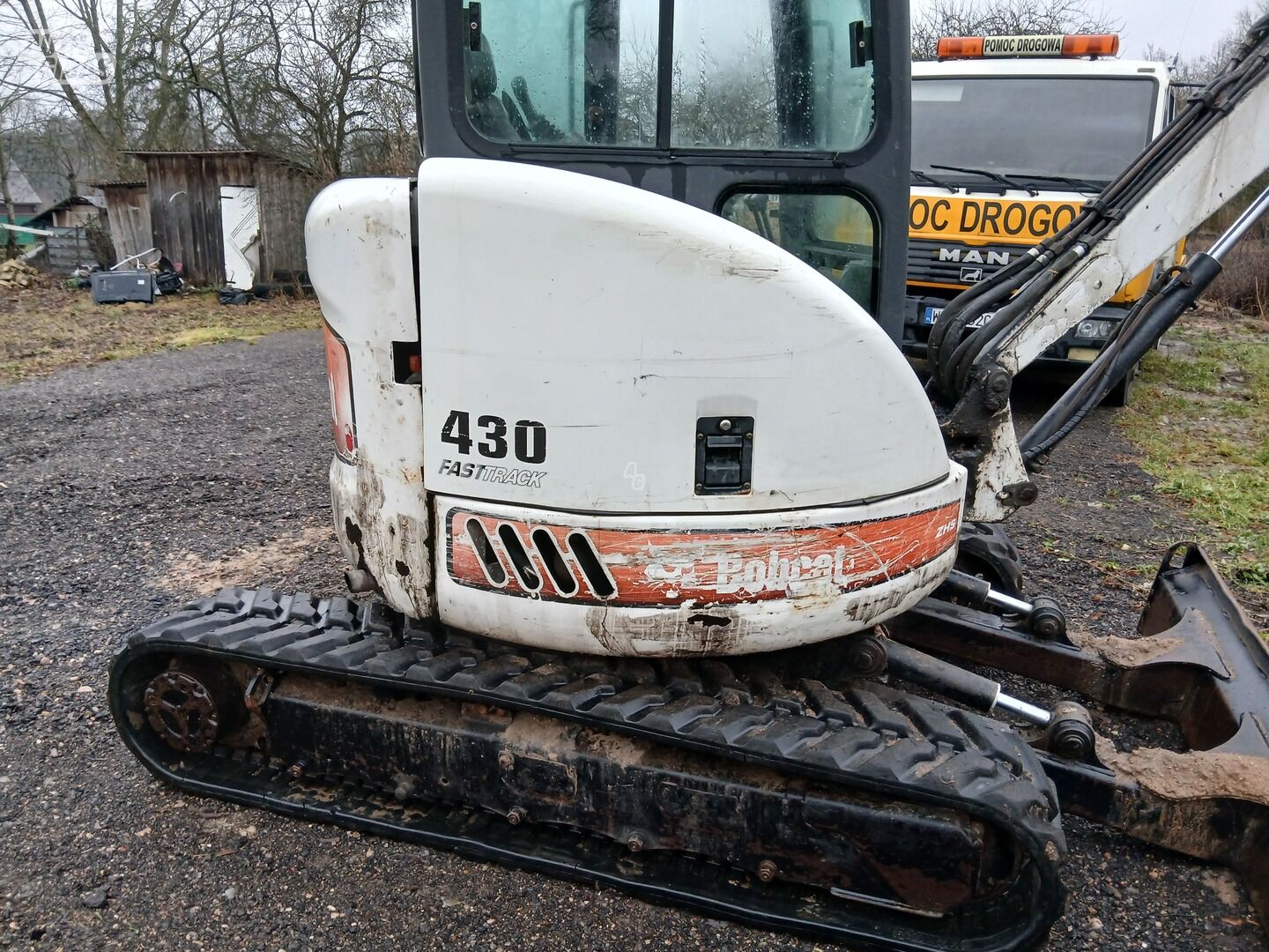 Bobcat 430 fastrack 2006 m Mini ekskavatorius