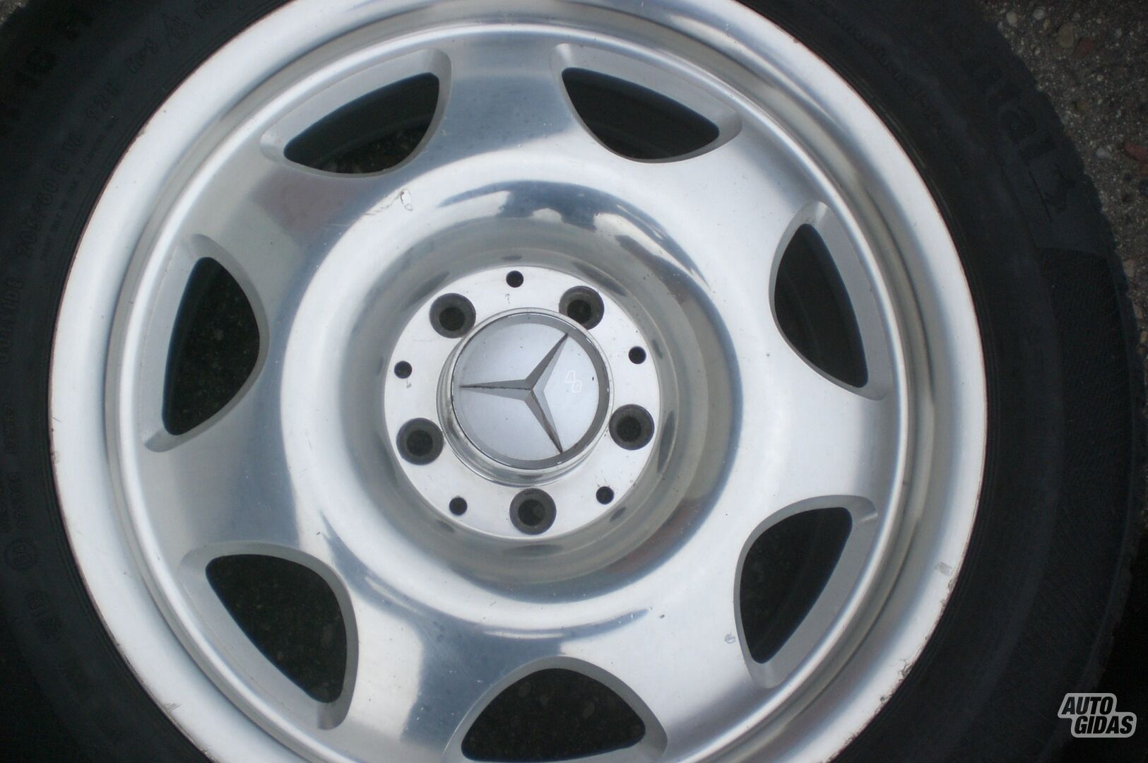 Light alloy R16 rims