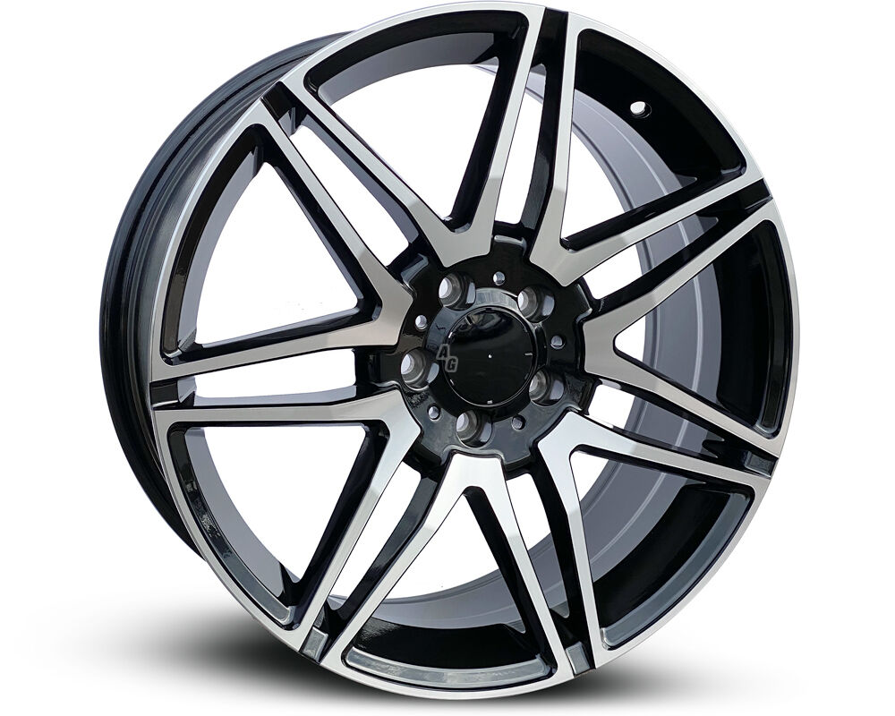 Kitas 004M (R004) Black Machined Fac light alloy R19 rims