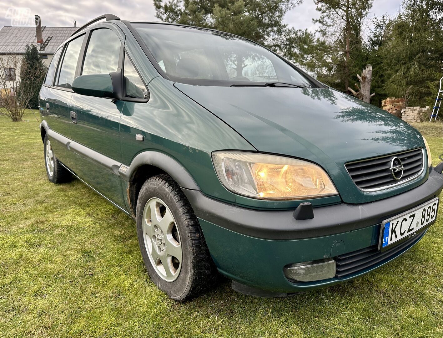 Opel Zafira 2002 г Минивэн