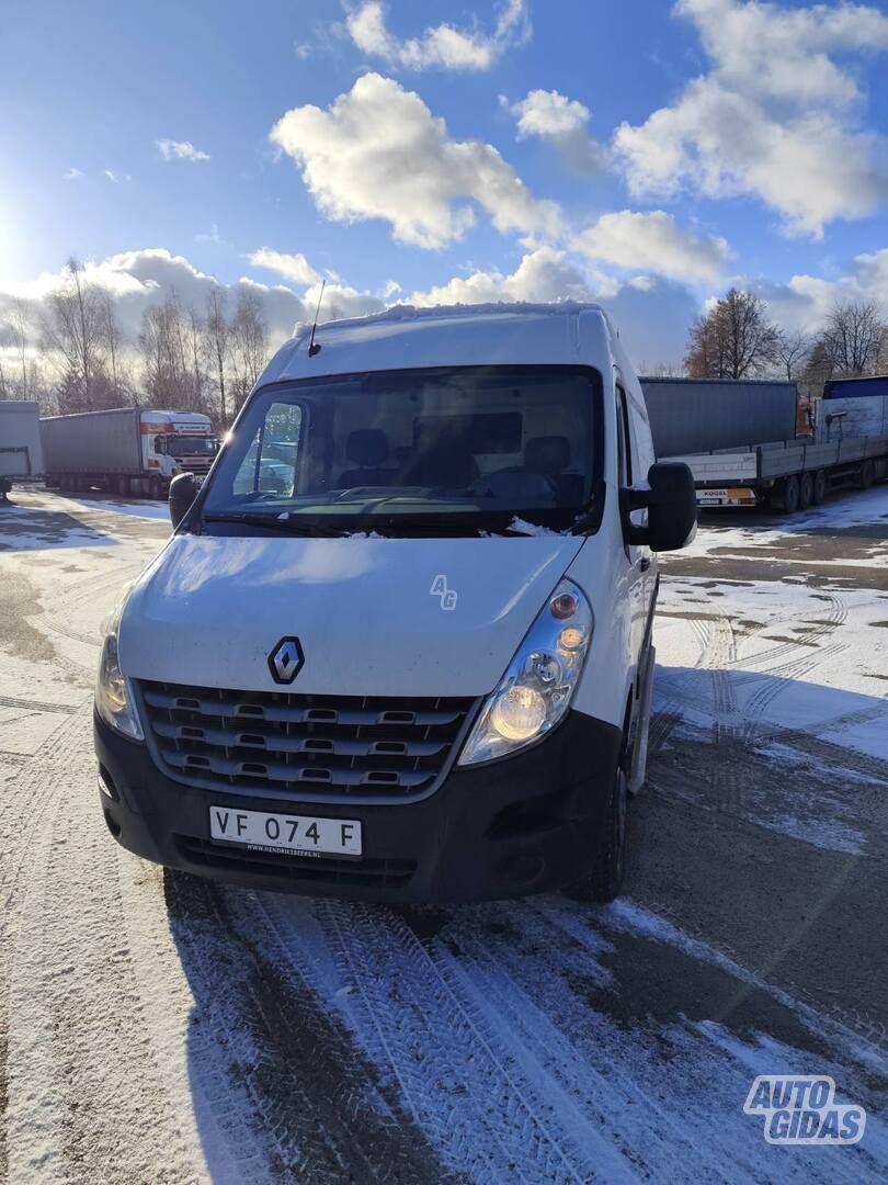 Renault Master 2014 m Krovininis mikroautobusas