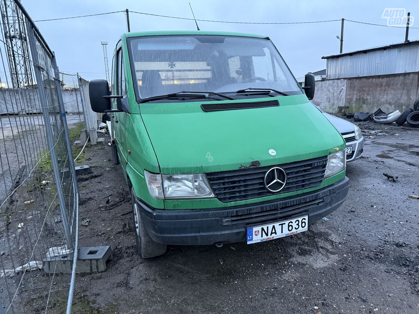 Mercedes-Benz Sprinter 312 TDI 1998 m Autovėžis