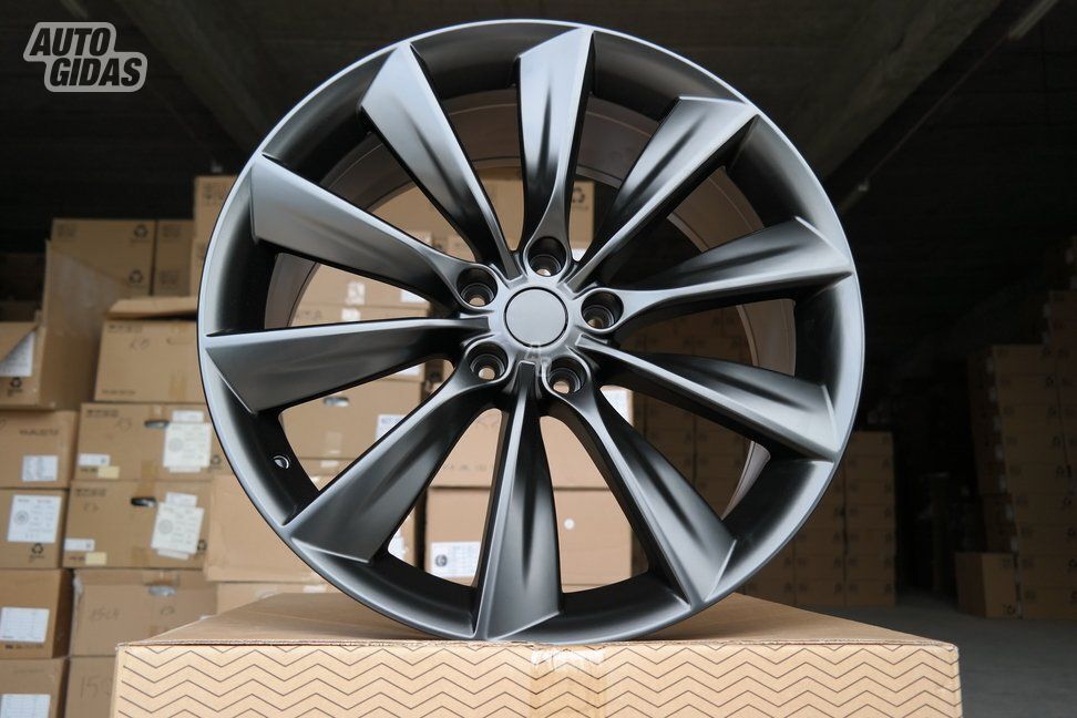 Autowheels Tesla Turbine Style Model X S lengvojo lydinio R21 ratlankiai