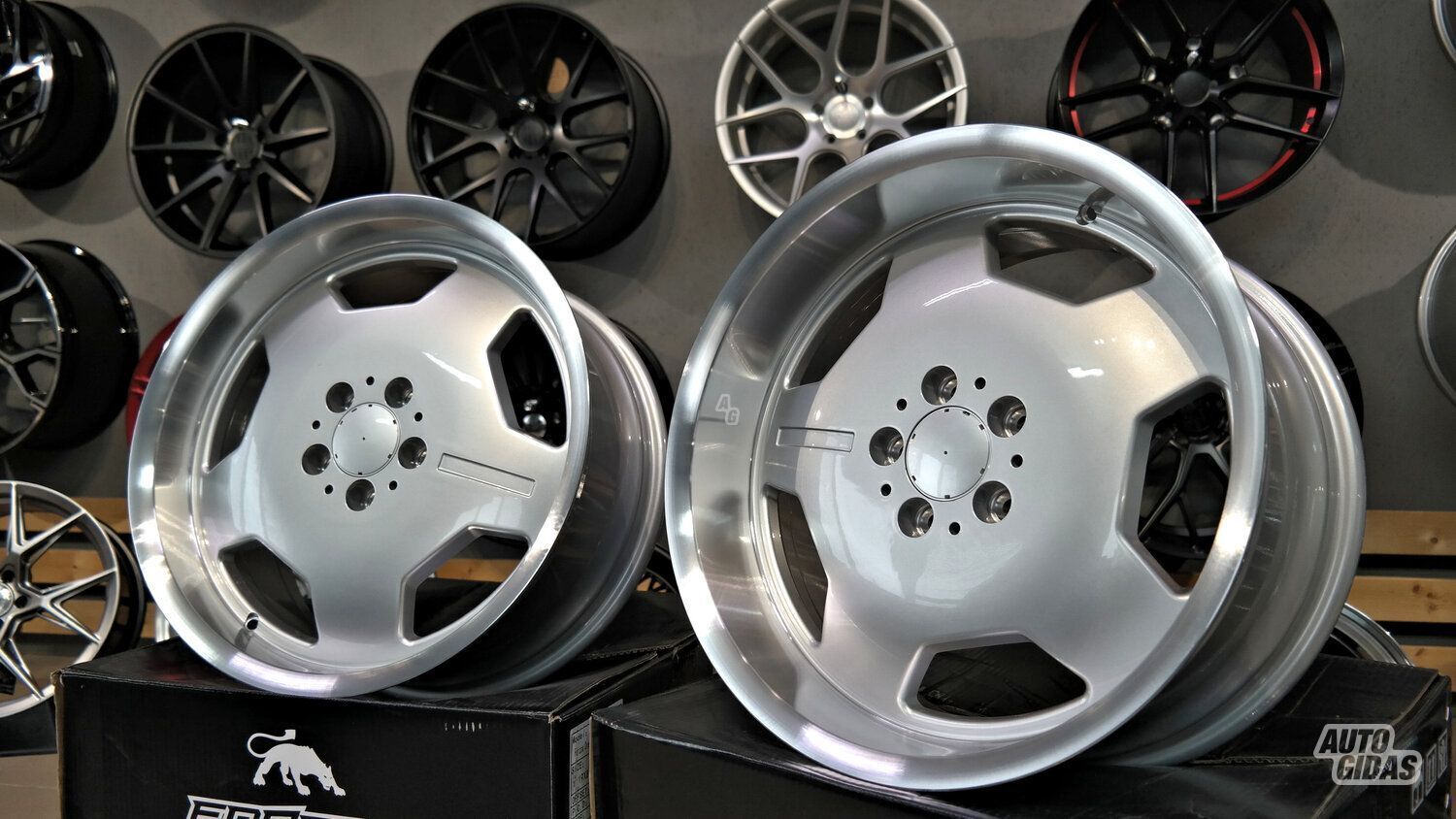 Autowheels AMG Monoblock Aero Style W124 lengvojo lydinio R16 ratlankiai