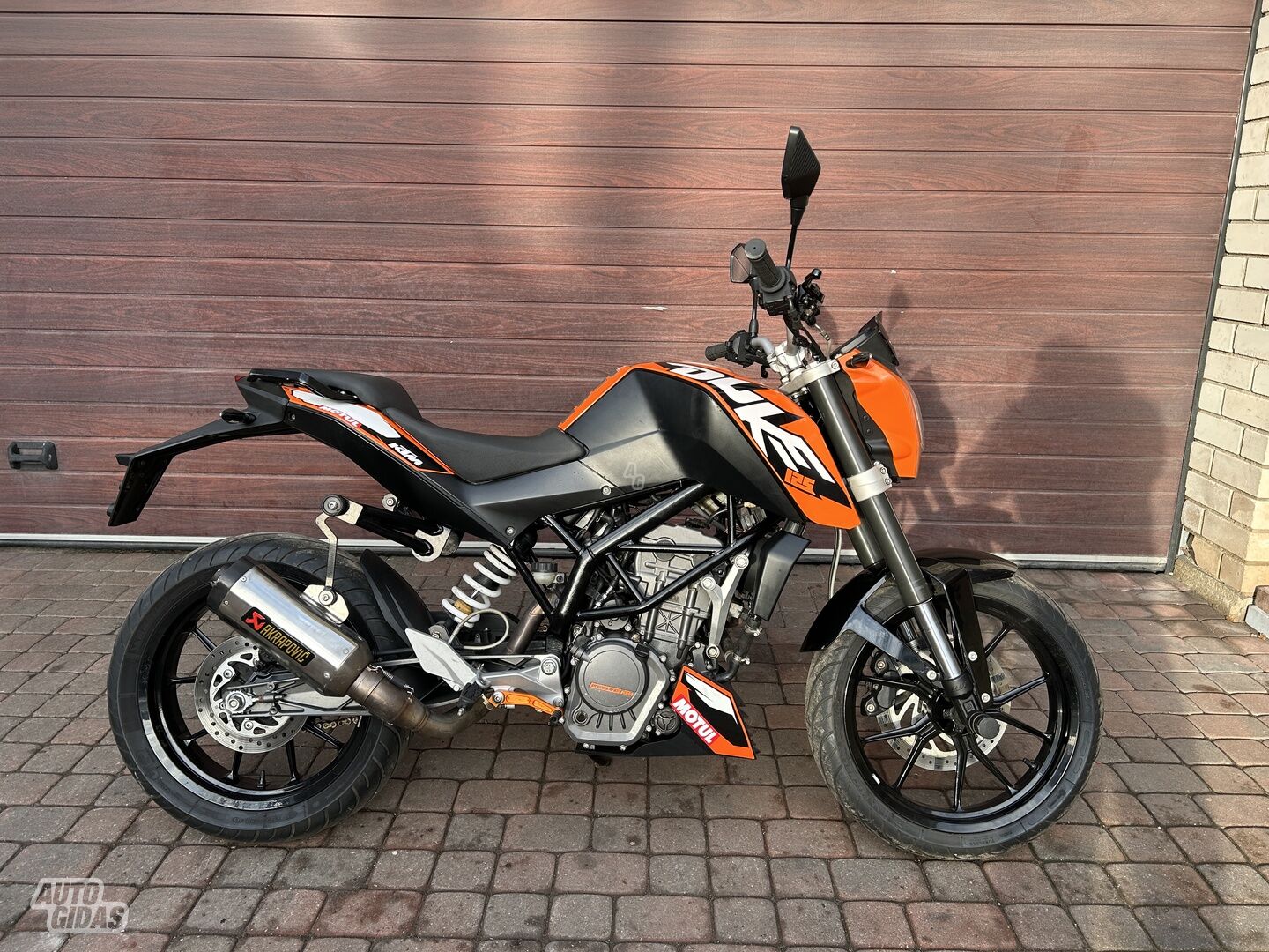 KTM Duke 2011 m Klasikinis / Streetbike motociklas