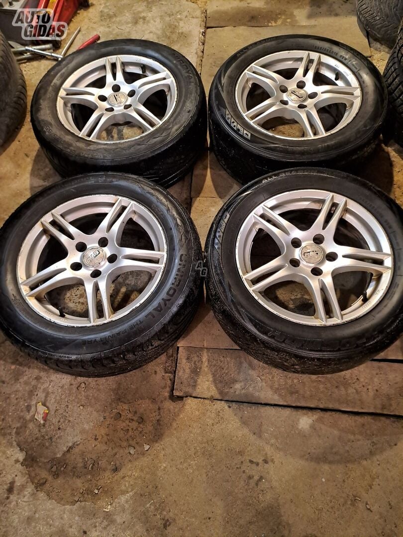 Light alloy R16 rims