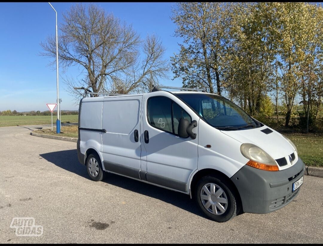 Renault Trafic 2003 г Грузовой микроавтобус