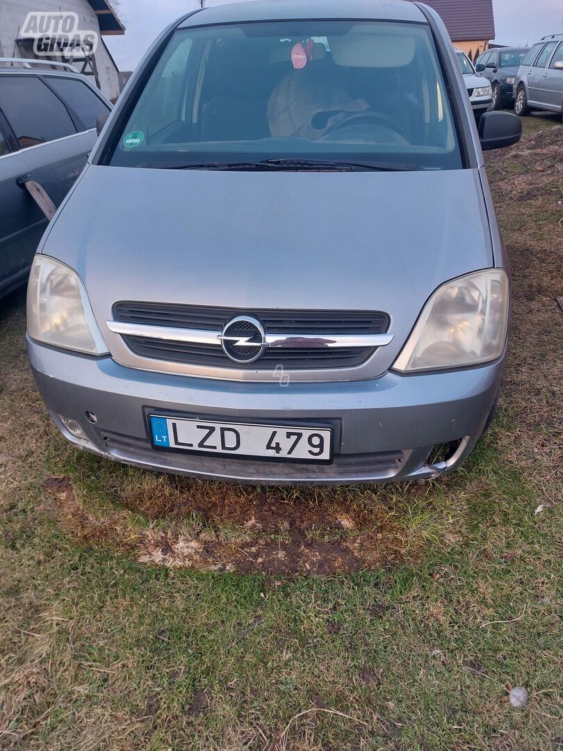 Opel Meriva 1648 2004 m dalys