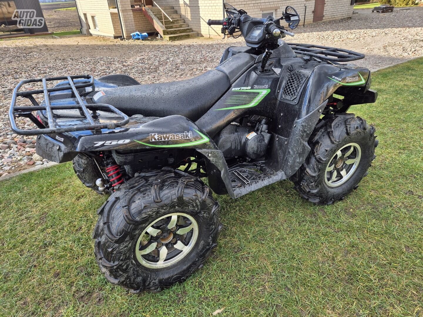 Kawasaki Brute Force 2008 y ATV motorcycle