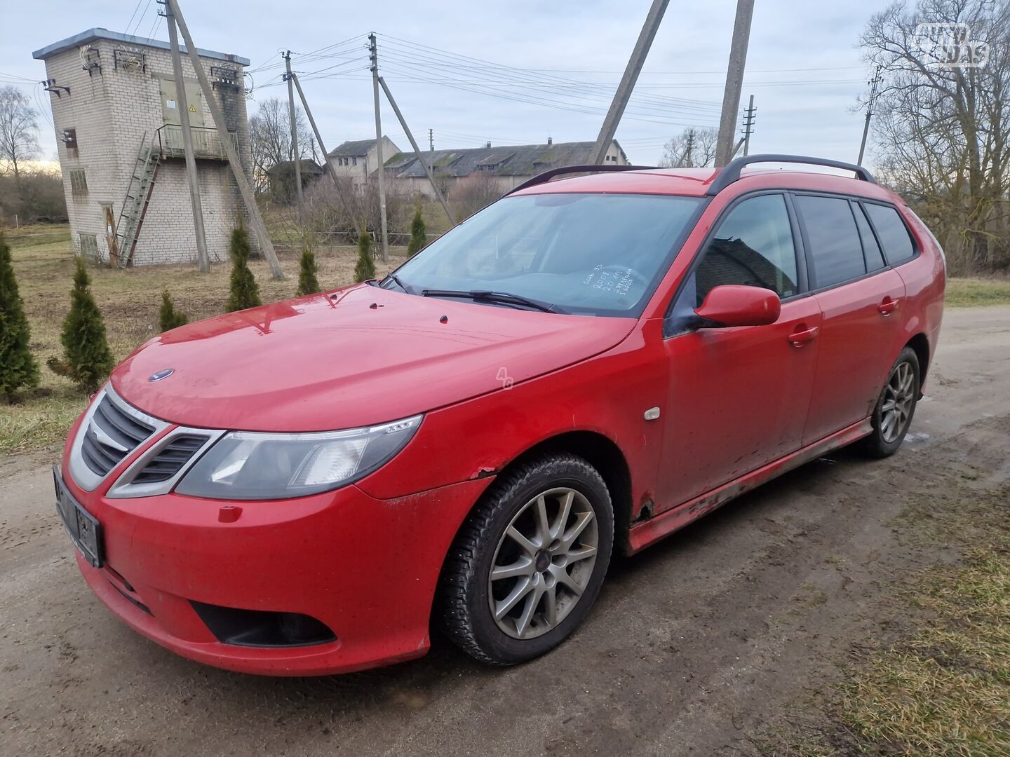 Saab 9-3 2008 m dalys