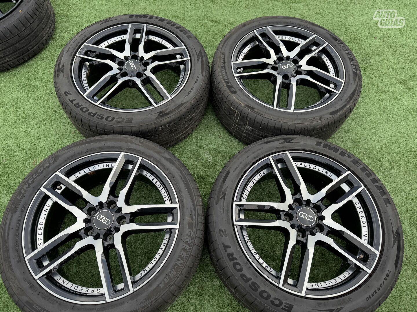 Audi Siunciam, 8J ET40 light alloy R18 rims