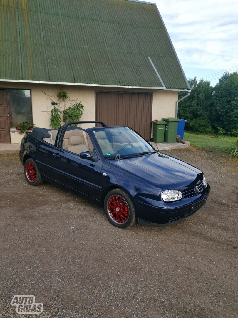 Volkswagen Golf 2000 m Kabrioletas