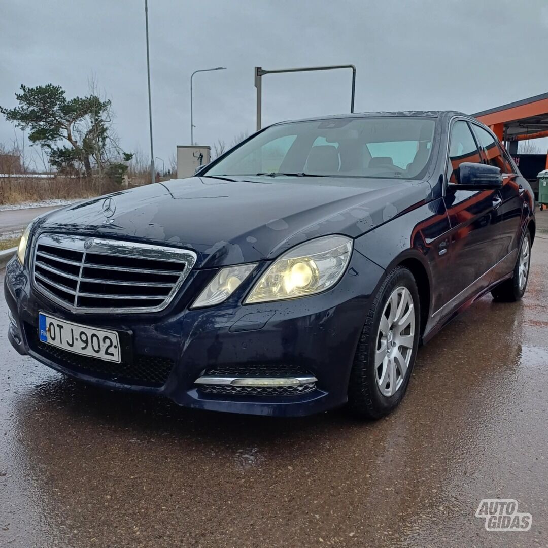 Mercedes-Benz E 200 CDI 2012 y