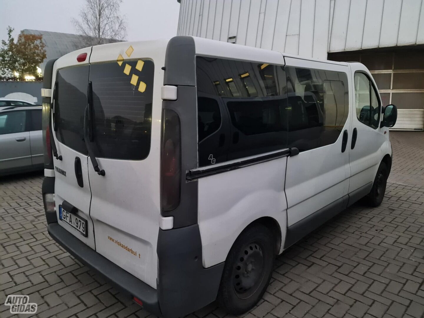 Renault Trafic 2005 m Keleivinis mikroautobusas