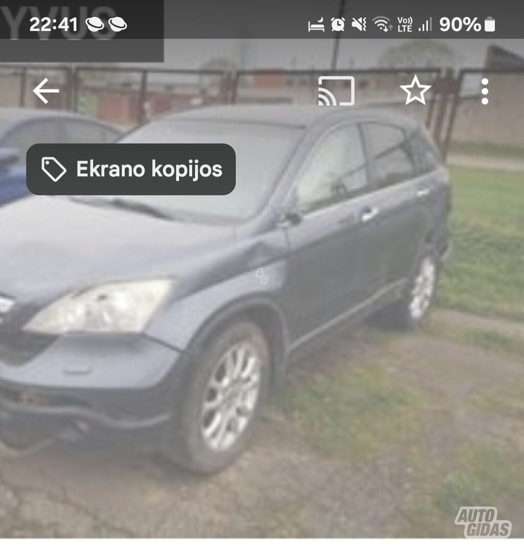 Honda Cr-V 2009 y parts