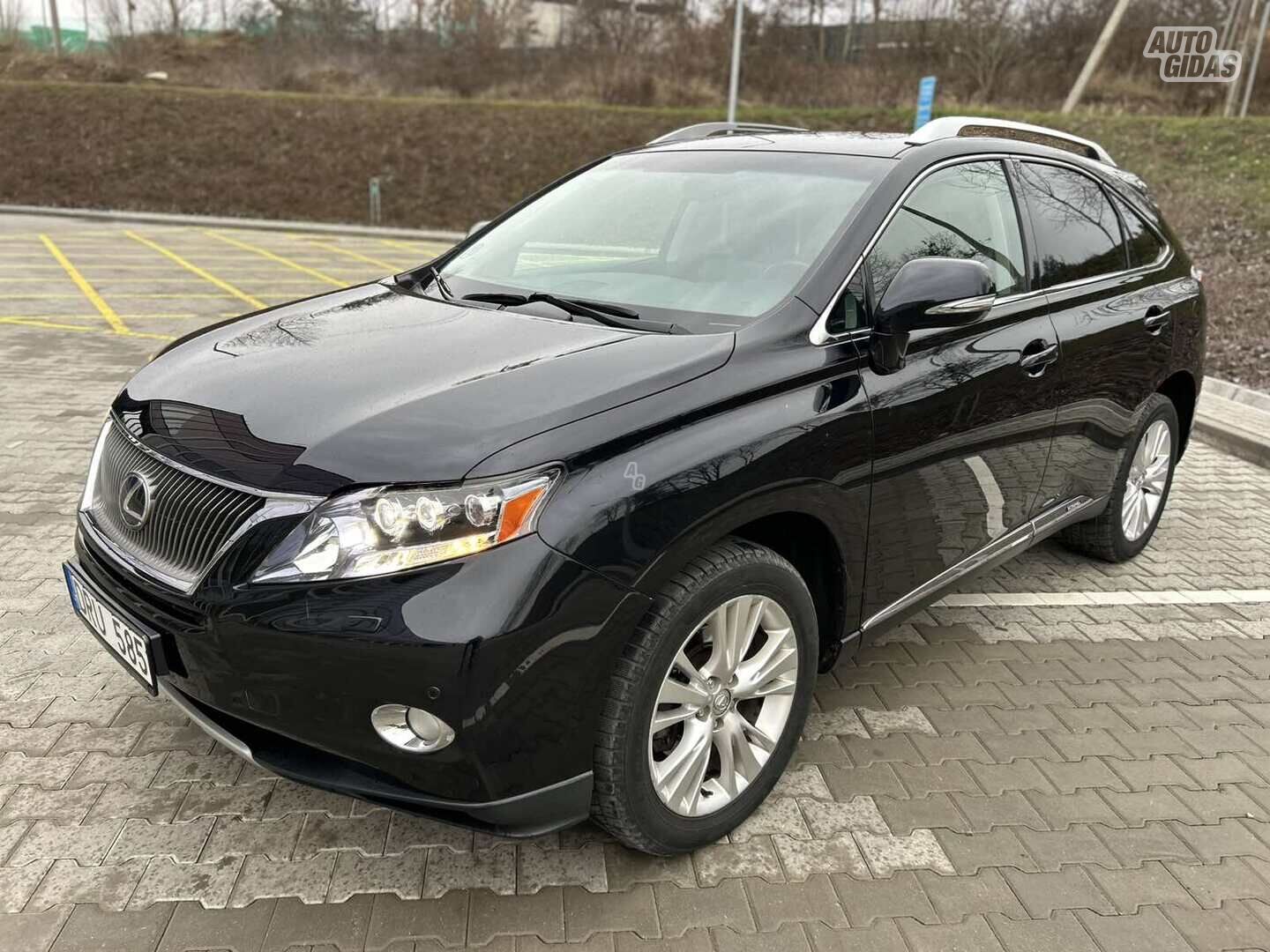 Lexus RX 450h 2011 m Visureigis / Krosoveris