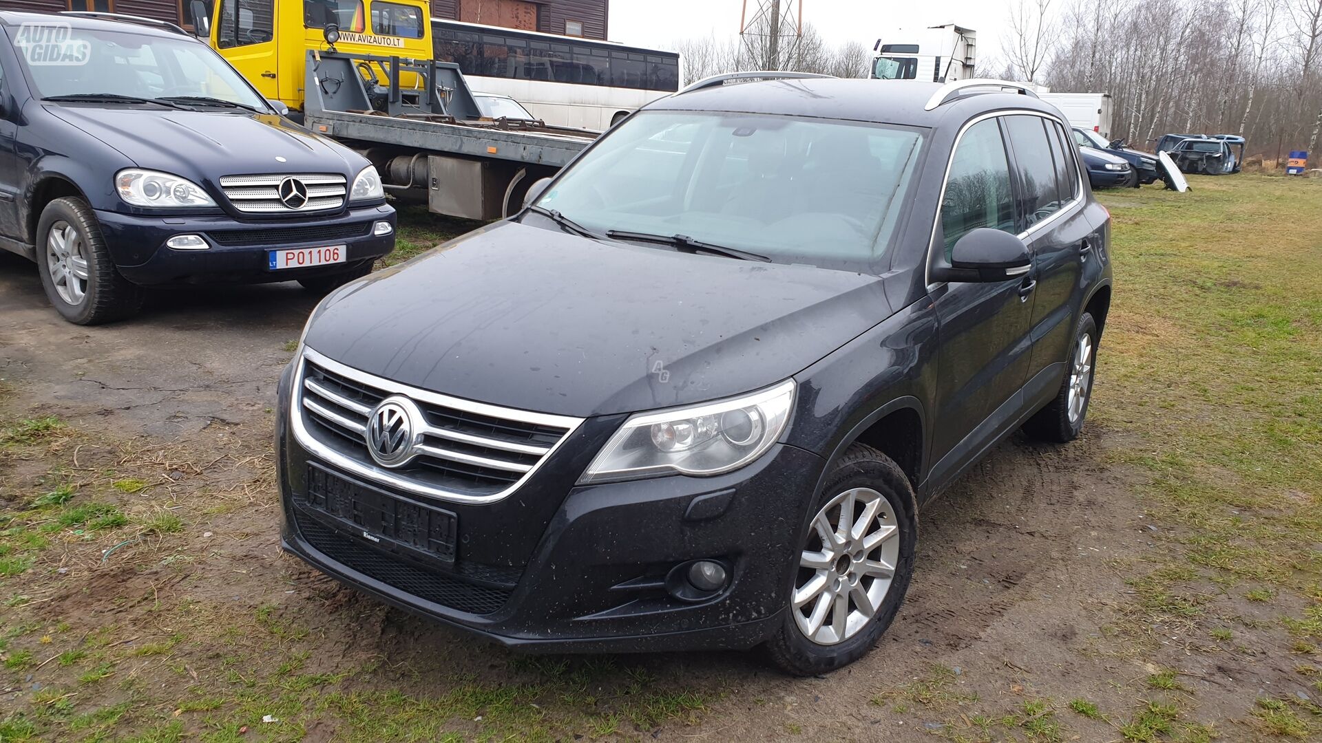 Volkswagen Tiguan B8 TDI 2010 m dalys