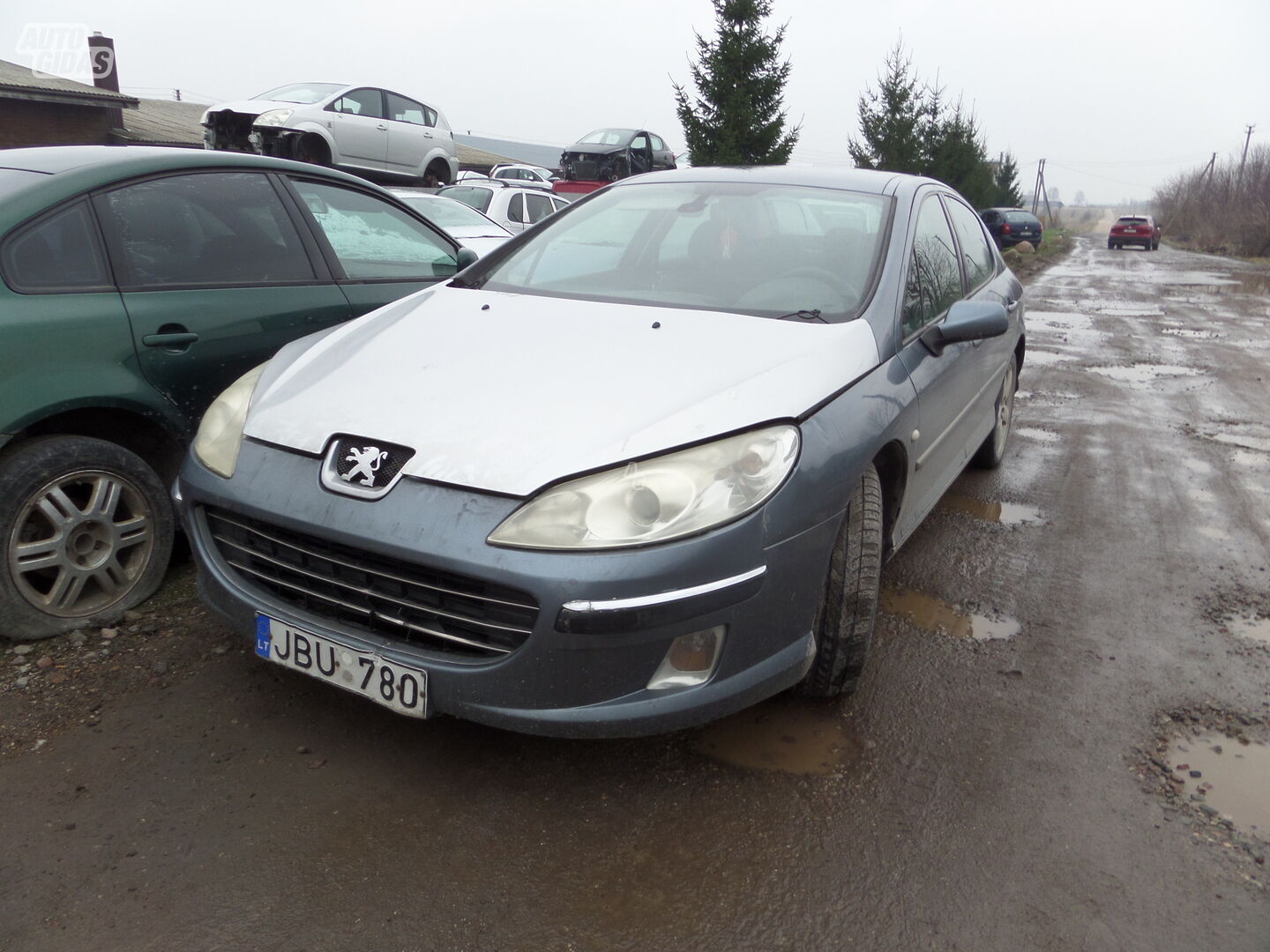 Peugeot 407 2.0d 2006 m dalys