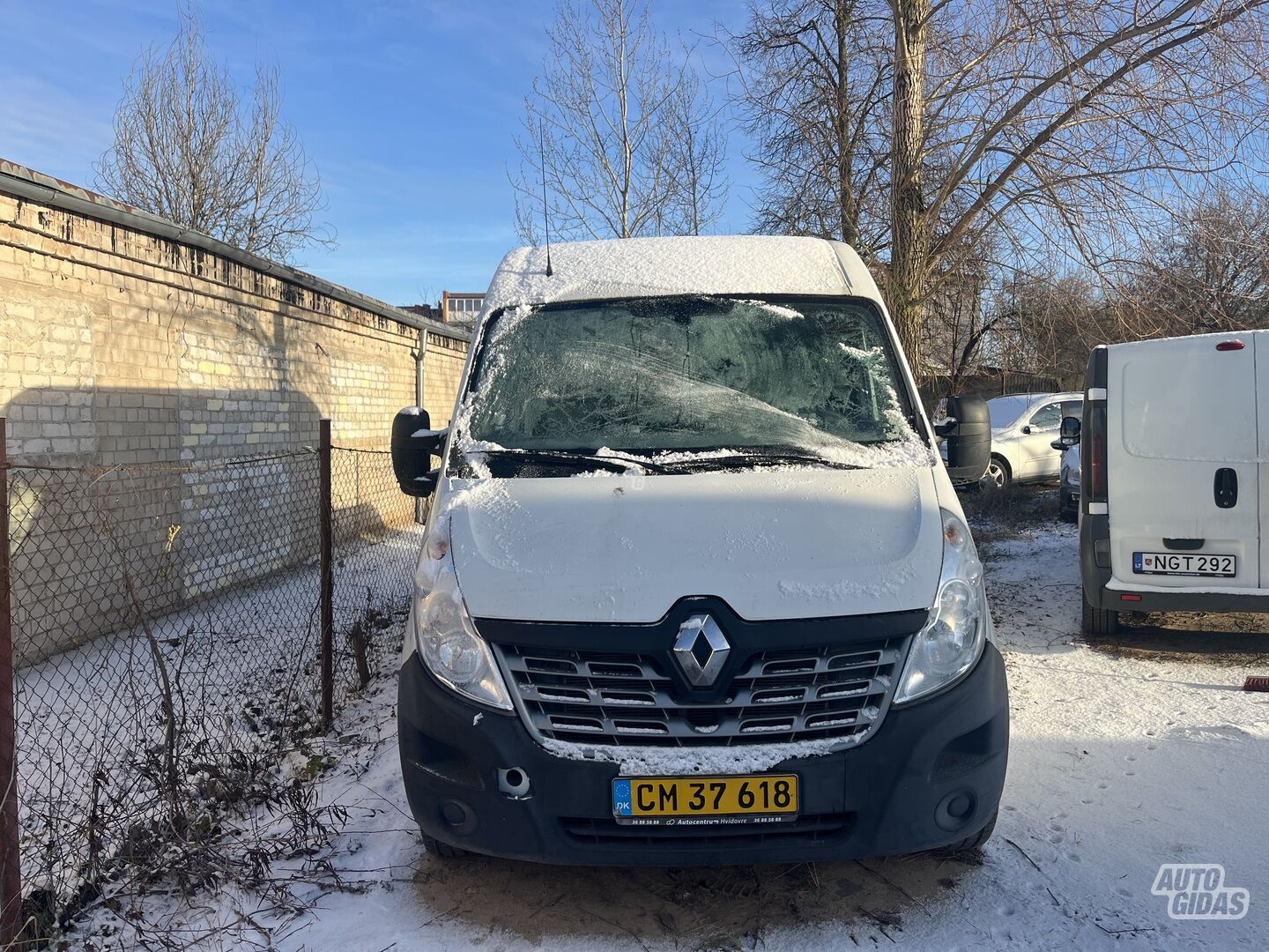 Renault Master 2015 m Krovininis mikroautobusas