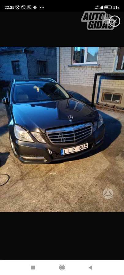 Mercedes-Benz E 220 2011 г запчясти